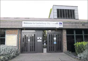  ??  ?? Canterbury City Council’s Military Road offices are 40 years old