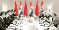  ?? PHOTO DIVISION/PIB ?? India has to recognise that Chinese tech is a weapon that will be used against Indian interests. Bar Chinese telecom infra from India’s 5G network