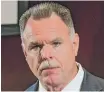  ?? | SUN- TIMES FILE PHOTO ?? Former Police Supt. Garry McCarthy brushed off a protest of about 15 people outside his fundraiser Sunday.