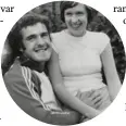  ??  ?? John med hustrun Janet 1978.