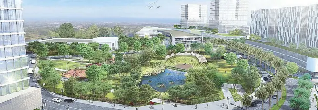  ??  ?? Capital Town is Megaworld’s first integrated urban township in Central Luzon.