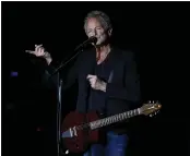  ?? NHAT V. MEYER/BAY AREA NEWS GROUP ?? While undergoing emergency heart surgery last week, rocker Lindsey Buckingham suffered damage to his vocal cords. It is not known yet if the damage if permanent.