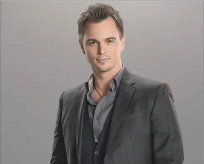  ??  ?? Darin Brooks as seen in “The Bold and the Beautiful”