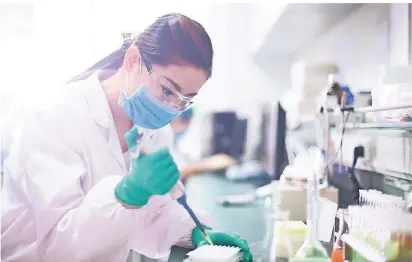  ?? FOTO: ISTOCK ?? Eine japanische Wissenscha­ftlerin arbeitet im Labor mit einer DNA-Probe.