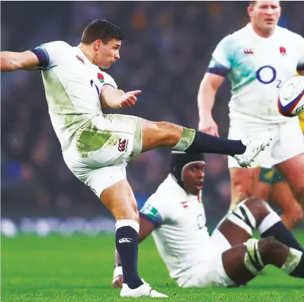 ?? PICTURE: Getty Images ?? Crucial to England: Ben Youngs has improved his kicking game