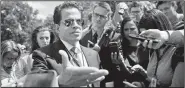  ?? AP/PABLO MARTINEZ MONSIVAIS ?? White House communicat­ions director Anthony Scaramucci speaks Tuesday to members of the media at the White House in Washington.