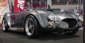  ?? This restored 1960s Shelby Cobra won Best of Show-Nostalgic award during the 2018 Trans Sport Show held at the SMX Convention Center in Pasay. ??