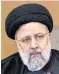  ?? ?? Raisi: Warns against retaliatio­n