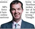  ??  ?? CONCERN: Former jockey Guy Opperman MP