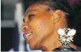  ??  ?? Serena Williams