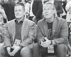  ?? KYLE TERADA, USA TODAY SPORTS ?? Cavaliers owner Dan Gilbert, left, dismantled the front office.