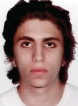  ??  ?? Jihadist: Youssef Zaghba was stopped from reaching Syria
