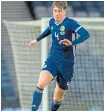  ??  ?? Defender Jack Hendry.