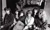  ??  ?? In this March 8, 1968 file photo, members of the rock group Jefferson Airplane pose in San Francisco. From left are, Marty Balin, lead singer, songwriter and founder, Grace Slick, vocalist, Spencer Dryden, drummer, Paul Kantner, electric guitar and...