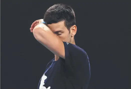  ?? ?? Novak Djokovic’s visa saga might seem like a nightmare for the tennis star, but getting into the country can be even harder for non-celebritie­s who cannot afford a team of top lawyers. Picture: Martin Keep