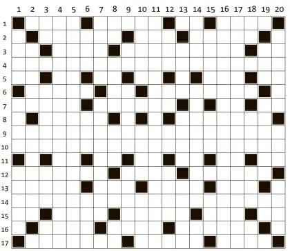  ??  ?? Deze puzzel is een combinatie van kruiswoord­raadsel, doorloper en cryptogram. De cryptische zinnen zijn vet gedrukt. Op de regels zonder zwarte vakjes moeten de woorden achter elkaar worden ingevuld net als bij een doorloper. Deze omschrijvi­ngen zijn...