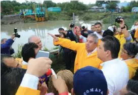  ?? ESPECIAL ?? El gobernador supervisó las acciones de rehabilita­ción en Altamira.