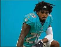  ?? MIKE EHRMANN/GETTY IMAGES ?? “It’s on us. At the end of the day, we’re the ones out there playing and we’re the ones that have to get it done,” says fourth-year Dolphins nickel cornerback Bobby McCain.