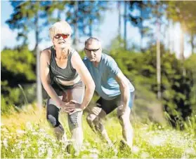  ??  ?? Bewegung, frische Luft und Sonne: gut für Körper und Seele
KZENON