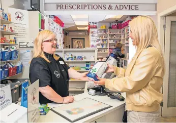  ?? ?? Opening their doors Details of all pharmacies open throughout the festive period can be found on NHS Lanarkshir­e’s Winter Health Hub