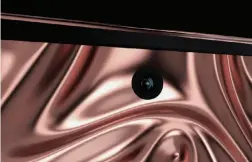  ??  ?? The Galaxy Z Fold 2 has ditched the ugly notch for a hole-punch camera.