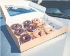  ?? GETTY IMAGES ?? “Time to make a doughnut road trip,” declared the print headline. This prompted one reader to ask, “Why are you promoting travel during a pandemic lockdown in our region?”