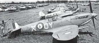  ??  ?? MYSTERY: A Brisbane man believes he has found the location near Oakey where buried Second World War spitfire planes could be found.