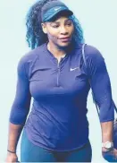  ?? Picture: AAP ?? STILL THE BEST: Serena Williams after practice yesterday.