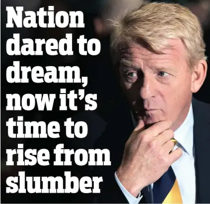  ??  ?? Time to deliver: Strachan must find a way to get a result against Poland to keep alive Scotland’s Euro hopes