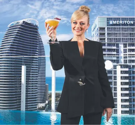  ??  ?? Block host Shelley Craft can’t wait to see what the Gold Coast has in store for the Logies.