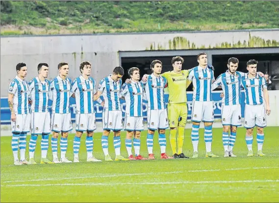  ?? FOTO: UNANUE ?? El Sanse recibirá el sábado al Sporting B, filial con el que comparten muchas cosas en común en el último año