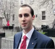  ?? ALTHIA RAJ/THE HUFFINGTON POST CANADA ?? Michael Sona is charged in connection with the ‘Pierre Poutine’ calls sent out to 7,000 voters on election day.