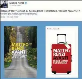  ??  ?? La scelta
Il sondaggio online sulle copertine per il nuovo libro di Matteo Renzi edito da Feltrinell­i