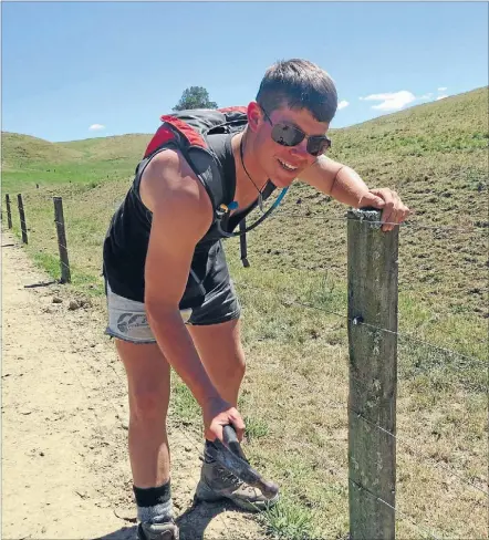  ??  ?? YOUNG FARMER: Storm Burrows, 19, has had a cracking start to his dairy farming career by being selected as a finalist in the 2015 Waikato Dairy Industry
Awards.