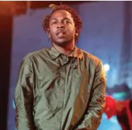  ?? OWEN SWEENEY/INVISION/THE ASSOCIATED PRESS ?? Compton rapper Kendrick Lamar.