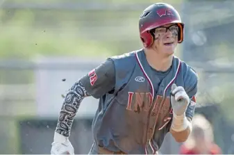  ?? Steph Chambers/Post-Gazette ?? West Allegheny’s Austin Hendrick signed with the Cincinnati Reds, who drafted him 12th overall this month.