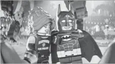  ?? WARNER BROS. PICTURES ?? The Lego Batman Movie is building momentum with more than $133 million after only three weeks in theaters.