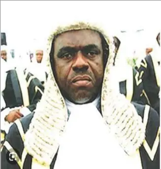  ?? ?? Honourable Justice Chukwujekw­u Joseph Aneke