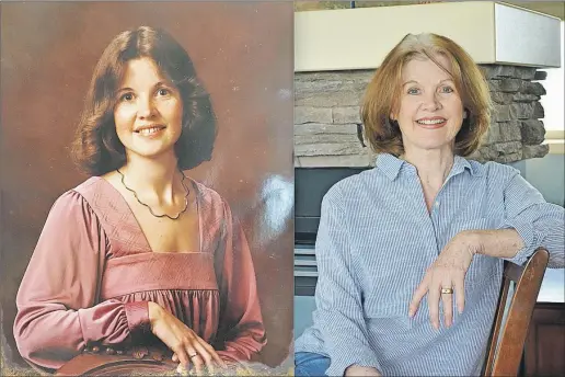  ?? CONTRIBUTE­D ?? Rebecca Benedict in Alberta got a phone call from her sisters in Nova Scotia saying everybody was looking for her. The portrait on the left slipped out from behind a photo of a ship when Port Wade’s Paul Sarty accidently dropped the frame on the floor...