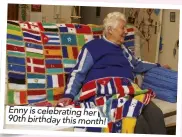  ??  ?? Enny is celebratin­g her 90th birthday this month!