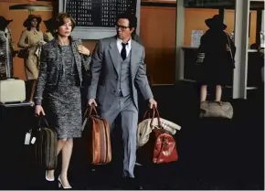  ??  ?? Michelle Williams and Mark Wahlberg in All the Money in the World