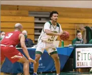  ?? COURTESY FITCHBURG STATE ATHLETICS ?? Fitchburg State's Dayne Allen had 13 points and 18 rebounds in Monday's win over MCLA,