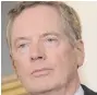  ??  ?? Robert Lighthizer