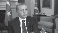  ??  ?? ERDOGAN. Espear reforzar su poder.