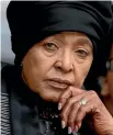  ?? AP ?? Winnie Madikizela-mandela is being remembered as ‘‘a defining symbol’’ of the fight against apartheid, but her reputation was sullied by conviction­s for kidnapping, assault and fraud.