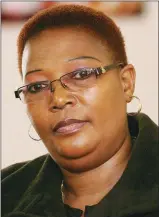  ??  ?? MDC-T acting leader Thokozani Khupe