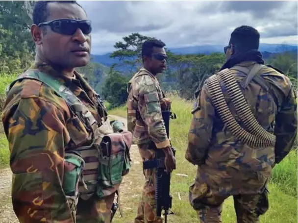  ??  ?? Papua New Guinea police command says it has restored some calm among the Force after a senior officer was killed by off-duty military personnel.
