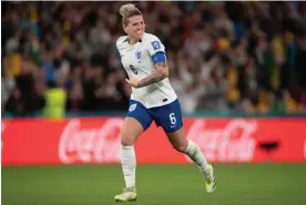  ?? Australia. Photograph: Visionhaus/Getty Images ?? Millie Bright in action during the round of 16 match between England and Nigeria in Brisbane,