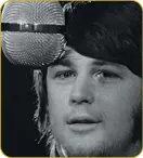  ?? ?? A young Brian Wilson during a recording session