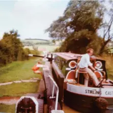  ??  ?? Jim and Ken on a damp boating trip circa 1980 (Jim Loach)